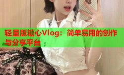 轻量版糖心Vlog：简单易用的创作与分享平台