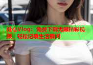 糖心Vlog：免费下载无限精彩视频，轻松记录生活瞬间