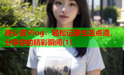 糖心蛋Vlog：轻松记录生活点滴，分享你的精彩瞬间(1)