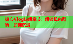 糖心Vlog破解章节：解锁私密剧情，即刻沉浸