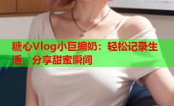 糖心Vlog小巨搧奶：轻松记录生活，分享甜蜜瞬间