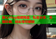 糖心Vlog视频网盘：私密分享，无限珍藏，精彩等你解锁