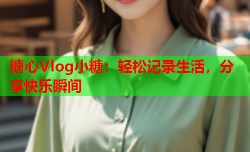 糖心Vlog小糖：轻松记录生活，分享快乐瞬间