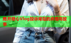 揭开糖心Vlog投诉背后的真相与故事