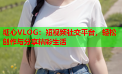 糖心VLOG：短视频社交平台，轻松创作与分享精彩生活