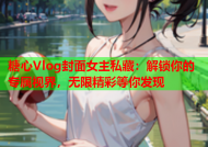 糖心Vlog封面女主私藏：解锁你的专属视界，无限精彩等你发现