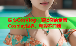 糖心CosVlog：解锁你的专属Cosplay世界，精彩不间断