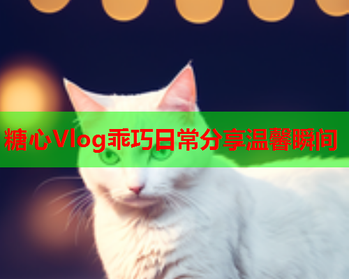 糖心Vlog乖巧日常分享温馨瞬间  第1张