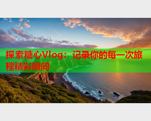 探索糖心Vlog：记录你的每一次旅程精彩瞬间  第1张