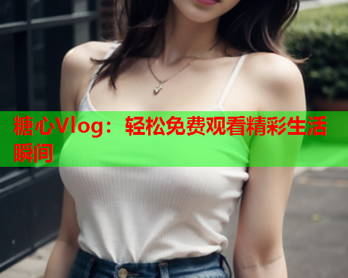 糖心Vlog：轻松免费观看精彩生活瞬间  第1张