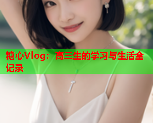 糖心Vlog：高三生的学习与生活全记录  第1张