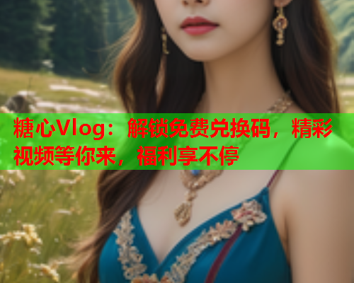 糖心Vlog：解锁免费兑换码，精彩视频等你来，福利享不停  第1张